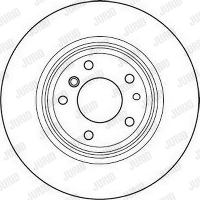 Jurid 562092JC - Спирачен диск vvparts.bg