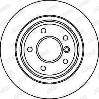 Jurid 562062J - Спирачен диск vvparts.bg