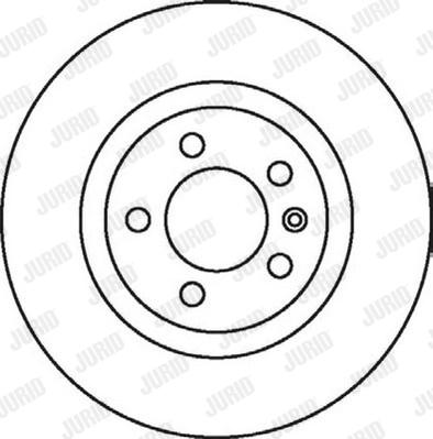 Jurid 562081JC - Спирачен диск vvparts.bg