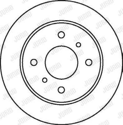 Jurid 562032JC-1 - Спирачен диск vvparts.bg