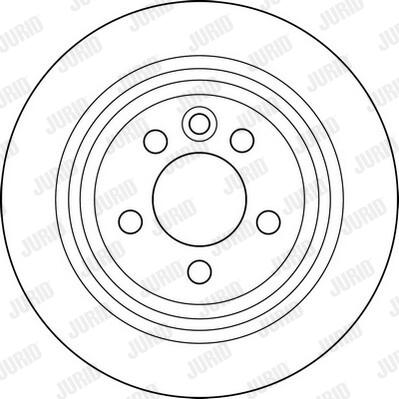 Jurid 562166JC-1 - Спирачен диск vvparts.bg