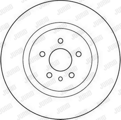 Jurid 562106J - Спирачен диск vvparts.bg