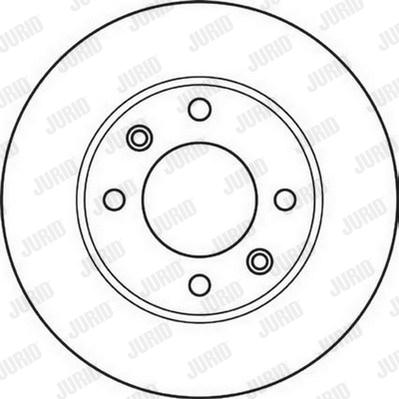 Jurid 562130J - Спирачен диск vvparts.bg