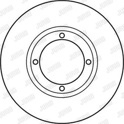 Jurid 562138JC-1 - Спирачен диск vvparts.bg