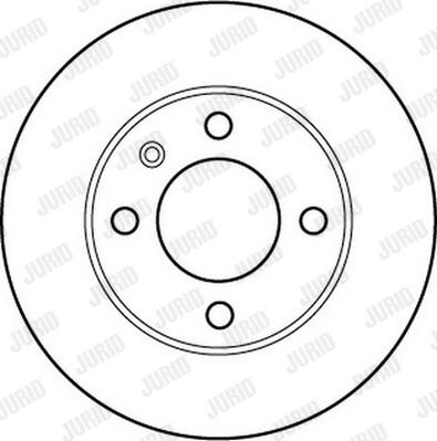 Jurid 562171J-1 - Спирачен диск vvparts.bg