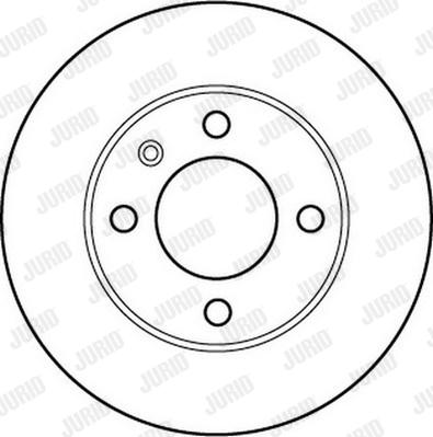 Jurid 562171J - Спирачен диск vvparts.bg