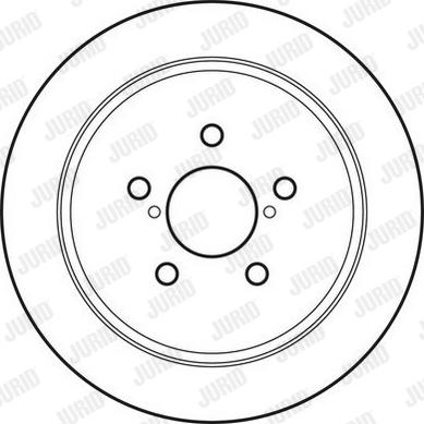 Jurid 562826JC-1 - Спирачен диск vvparts.bg