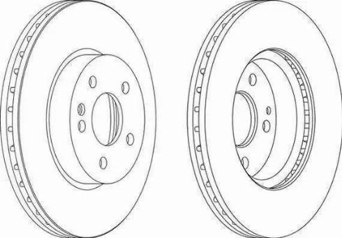 Lemförder 28703 - Спирачен диск vvparts.bg