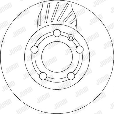 Jurid 562307JC-1 - Спирачен диск vvparts.bg