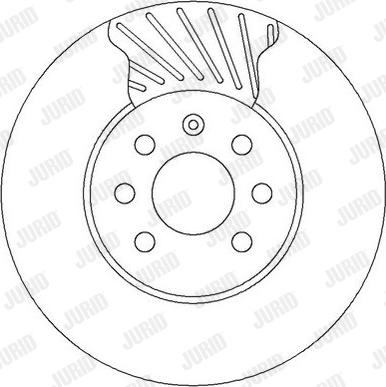 Jurid 562315JC - Спирачен диск vvparts.bg