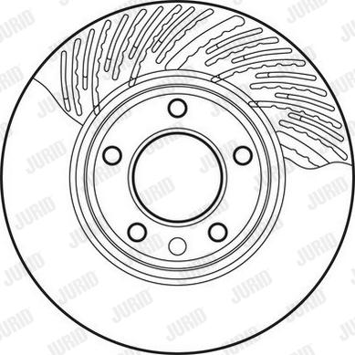 Jurid 562338JC - Спирачен диск vvparts.bg