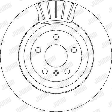 Jurid 562326J - Спирачен диск vvparts.bg