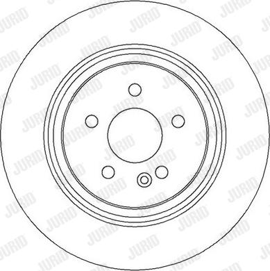 Jurid 562323J-1 - Спирачен диск vvparts.bg