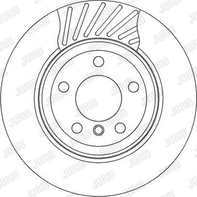 Jurid 562327JC-1 - Спирачен диск vvparts.bg