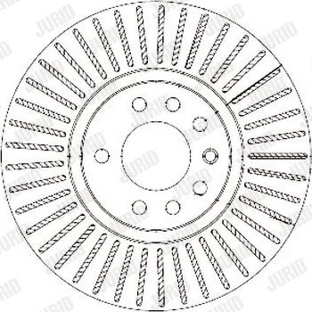 Jurid 562294J - Спирачен диск vvparts.bg