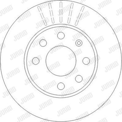 Jurid 562290J - Спирачен диск vvparts.bg