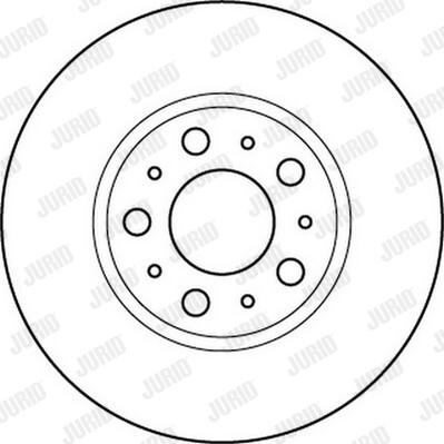 Jurid 562244JC-1 - Спирачен диск vvparts.bg