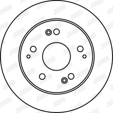 Jurid 562219JC-1 - Спирачен диск vvparts.bg