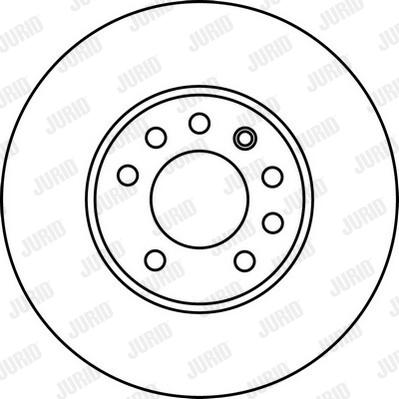 Jurid 562216JC-1 - Спирачен диск vvparts.bg