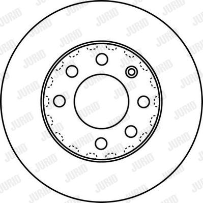 Trusting DF801 - Спирачен диск vvparts.bg