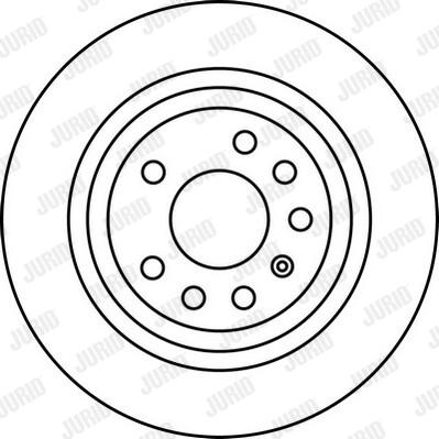 Jurid 562220JC-1 - Спирачен диск vvparts.bg