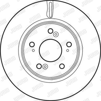 Jurid 562746JC-1 - Спирачен диск vvparts.bg