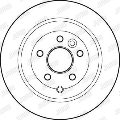 Jurid 562765JC-1 - Спирачен диск vvparts.bg