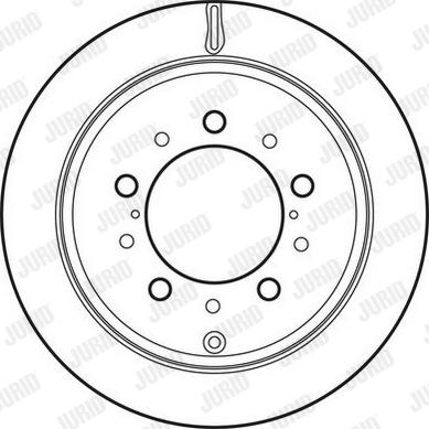 MGA D2012 - Спирачен диск vvparts.bg