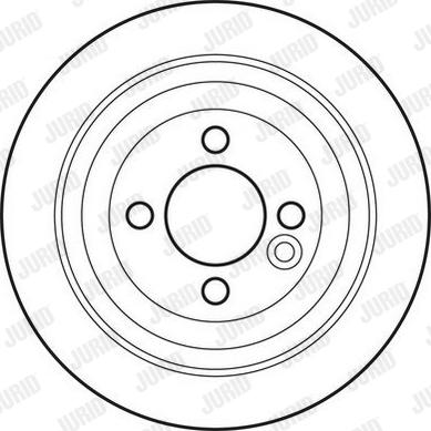 Jurid 562700JC - Спирачен диск vvparts.bg