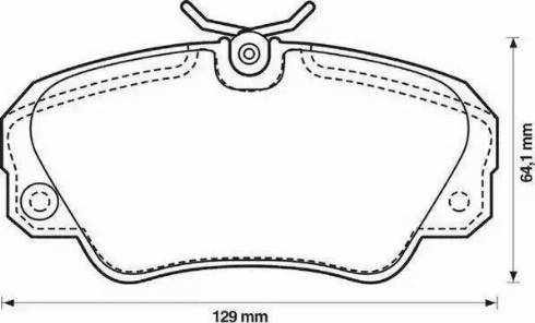 RIDER RD.3323.DB957 - Комплект спирачно феродо, дискови спирачки vvparts.bg