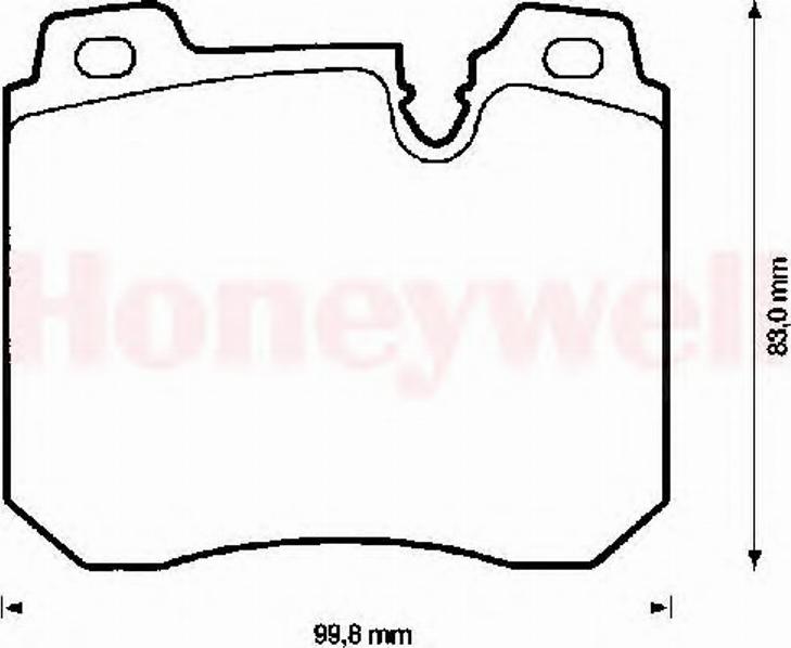 Jurid 571842JAS - Комплект спирачно феродо, дискови спирачки vvparts.bg