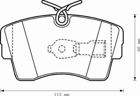 Jurid 571392J-AS - Комплект спирачно феродо, дискови спирачки vvparts.bg