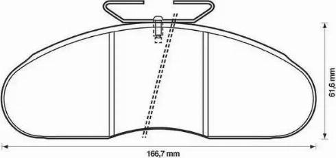 Jurid 571368J-AS - Комплект спирачно феродо, дискови спирачки vvparts.bg