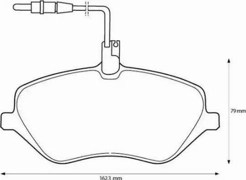 Jurid 573131J-AS - Комплект спирачно феродо, дискови спирачки vvparts.bg