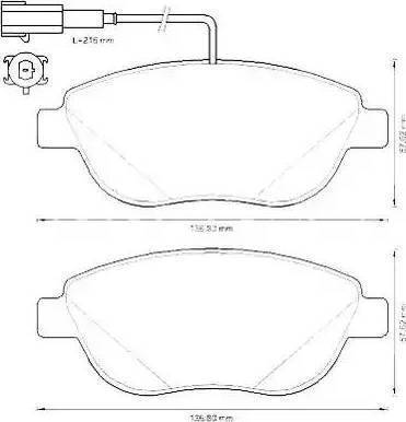 RIDER RD.3323.DB1482 - Комплект спирачно феродо, дискови спирачки vvparts.bg