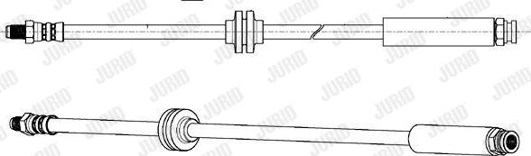 Jurid 173212J - Спирачен маркуч vvparts.bg