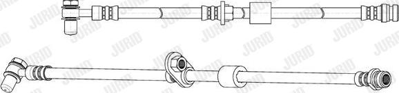 Jurid 173236J - Спирачен маркуч vvparts.bg