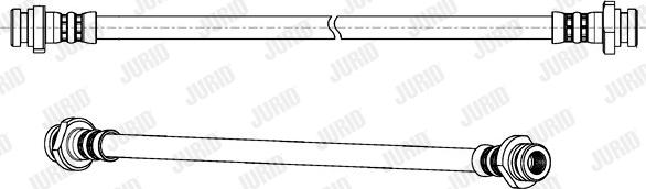 Jurid 172950J - Спирачен маркуч vvparts.bg