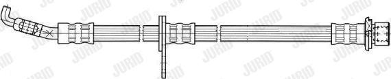 Jurid 172903J - Спирачен маркуч vvparts.bg