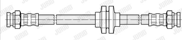 Jurid 172985J - Спирачен маркуч vvparts.bg