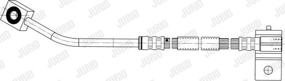 Jurid 172929J - Спирачен маркуч vvparts.bg