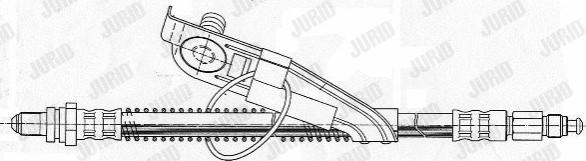 Jurid 172459J - Спирачен маркуч vvparts.bg