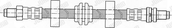 Jurid 172485J - Спирачен маркуч vvparts.bg