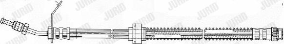 Jurid 172569J - Спирачен маркуч vvparts.bg