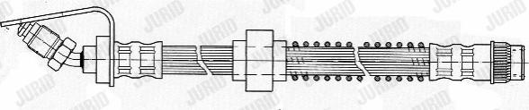 Jurid 172566J - Спирачен маркуч vvparts.bg