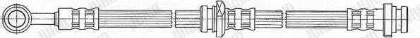 Jurid 172561J - Спирачен маркуч vvparts.bg