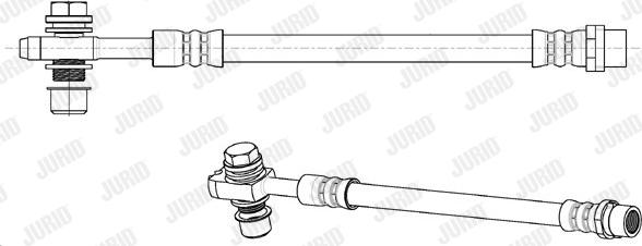 Jurid 172577J - Спирачен маркуч vvparts.bg