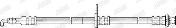 Jurid 172656J - Спирачен маркуч vvparts.bg