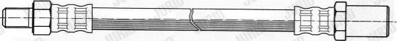 Jurid 172052J - Спирачен маркуч vvparts.bg