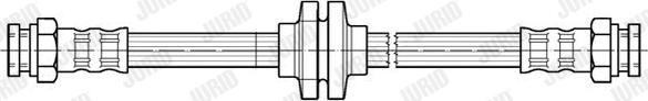 Jurid 172064J - Спирачен маркуч vvparts.bg